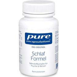 Eine Dose mit dem Aufdruck "pure encapsulations Schlaf Formel".